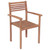 Patio Chairs 2 pcs with Blue Cushions Solid Teak Wood A949-3062287
