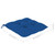 Patio Chairs 2 pcs with Blue Cushions Solid Teak Wood A949-3062287