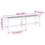 Patio Bench 59.1"x13.8"x17.7" Solid Wood Acacia A949-319420
