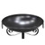 24 Inch Heavy-Duty Metal Fire Pit Bowl Outdoor Wood-Burning Firepit with Handles B593-GT4577