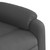 Massage Recliner Chair Dark Grey Fabric A949-3205753