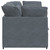 Modular Sofa with Cushions Velvet Dark Gray A949-3321250
