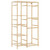 Clothes Rack with Shelves 39.4"x19.7"x72.6" Bamboo A949-4008920