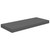 Floating Wall Shelves 2 pcs High Gloss Gray 23.6"x9.3"x1.5" MDF A949-323791