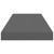 Floating Wall Shelves 2 pcs High Gloss Gray 23.6"x9.3"x1.5" MDF A949-323791