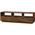 Modern Walnut Finish TV Stand Entertainment Center - Fits up to 70-inch TV Q280-DWBF45863219