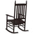 Rocking Chairs with Curved Seats 2 pcs Brown Solid Wood Poplar A949-3281587