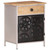Bedside Cabinet 15.7"x11.8"x19.7" Rough Mango Wood A949-323738