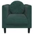 Sofa Chair with Cushion Dark Green Velvet A949-372624