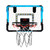 Kids Basketball Hoop, Mini Basketball Goal with Electronic Scoreboard, Over The Door Basketball Hoo E415-GMSLQK4030CMFNZE7V9