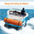 3 Layer Water Floating Pad for Recreation/Relaxing - Color: Orange D681-OP3838