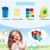 Inflatable Kids Bounce Castle with 480W Blower - Color: Multicolor D681-NP10708US