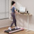 2.25 HP Walking Pad with LED Display and Remote Control-Pink - Color: Pink D681-SP38135US-PI