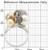 0W296 - Rhodium + Ruthenium Brass Ring with Synthetic Pearl in Multi Color A874-0W296