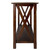 Cappuccino Brown Wood Console Sofa Table with Bottom Shelf Q280-WCTXP1838957