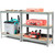Heavy Duty 60 inch Adjustable 5-Shelf Metal Storage Rack in Gray Q280-GRAAB6088