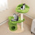 38 Inch Cute Cat Tree for Indoor Cats with Fully Wrapped Sisal Scratching Posts-Green - Color: Green D681-PV10130GN