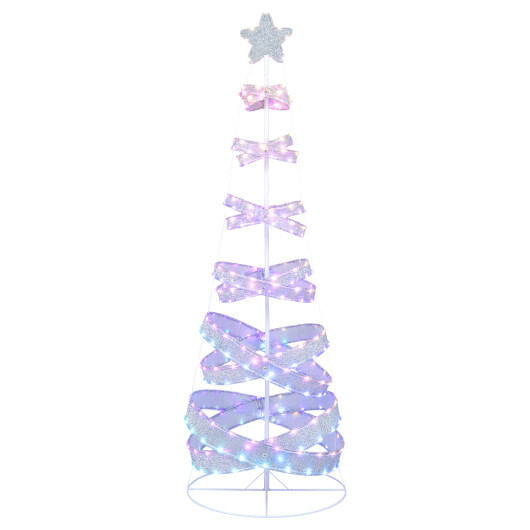 7 Feet Outdoor Spiral Christmas Tree for Party  Xmas New Year Decoration B593-CM24615US