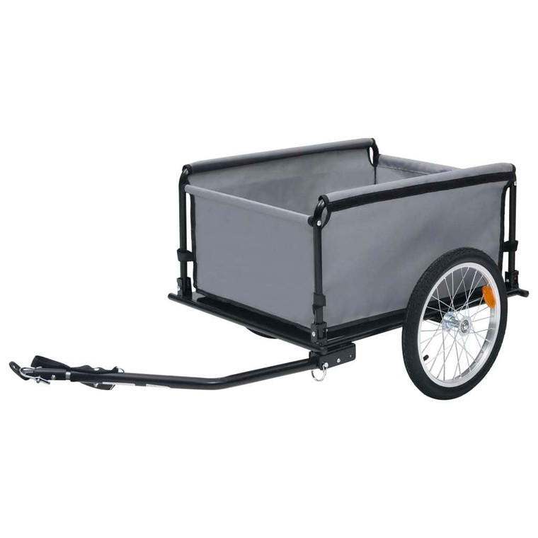  Bike Trailer Gray and Orange 143.3 lb A949-92591