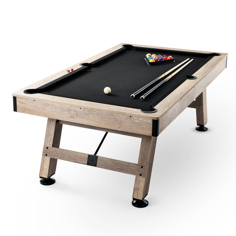  Billiards Table, 7 ft Pool Table, Adjust Legs Stable Billiards Table, Pool Table Set Includes Ball E415-AXTTQZHZMRZB8PJQQV0