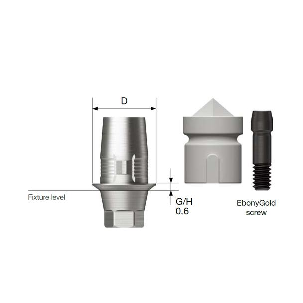 Link Abutment for Cerec