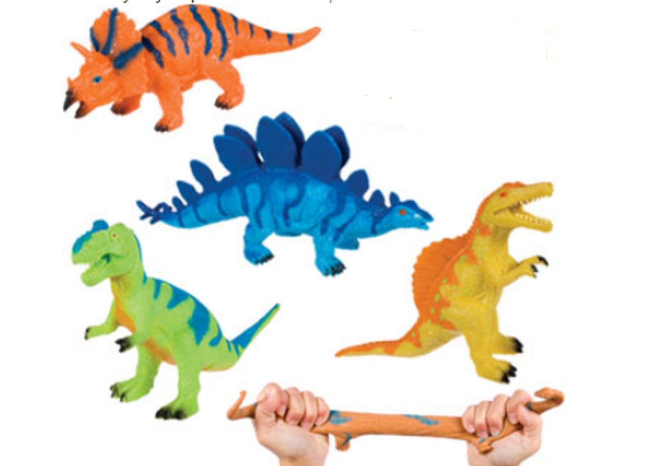 rubber toy dinosaurs