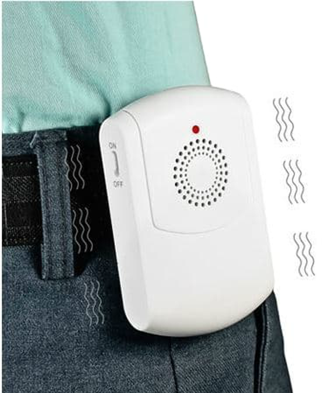 Wireless Attendant Call Button Vibrating Alert AC Adaptive Tech