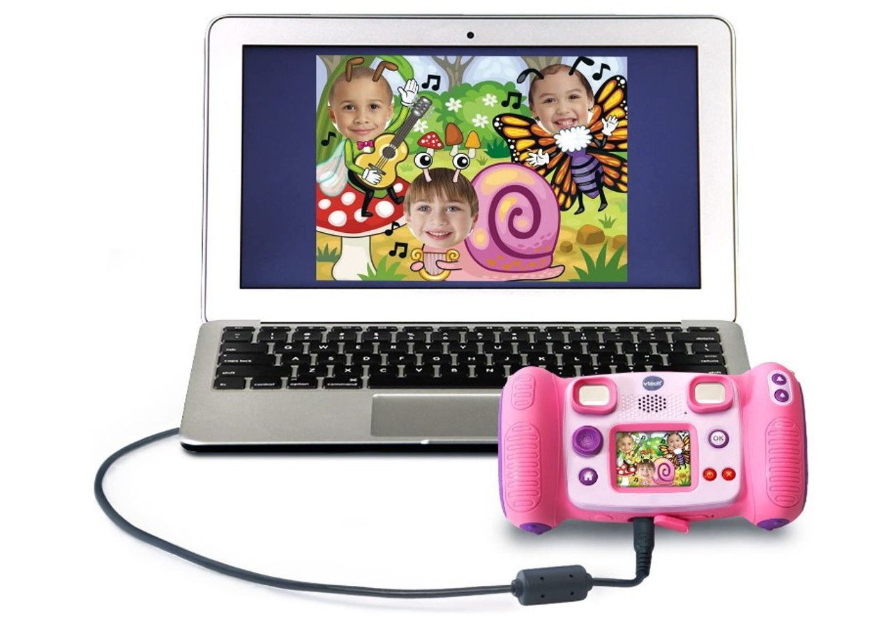 Fun, switch adapted digital camera for people with disabilities. Use a  switch to take pictures and videos.