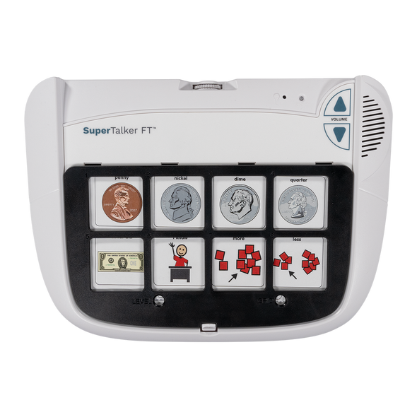 SuperTalker Progressive Communicator device for people with speech impairments.