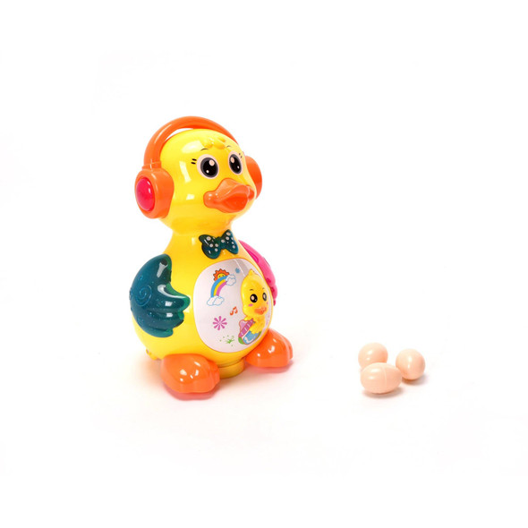 Funny Duck switch adapted toy with eggs.