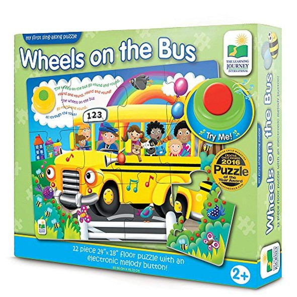 A puzzle that's easy to assemble and sings wheels on the bus has been switch adapted for use by people with disabilities.
