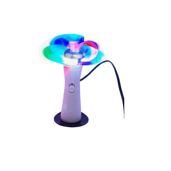 Glow Spinner switch adapted toy for people with disabilities.