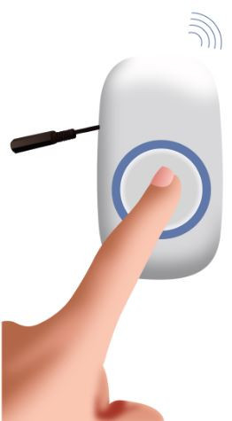 ワイヤレスチャイム　wireless call system Wireless Call Button with Vibrating Alert - Adaptive Tech