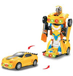 Transforming Robot Car Switch Adapted Toy