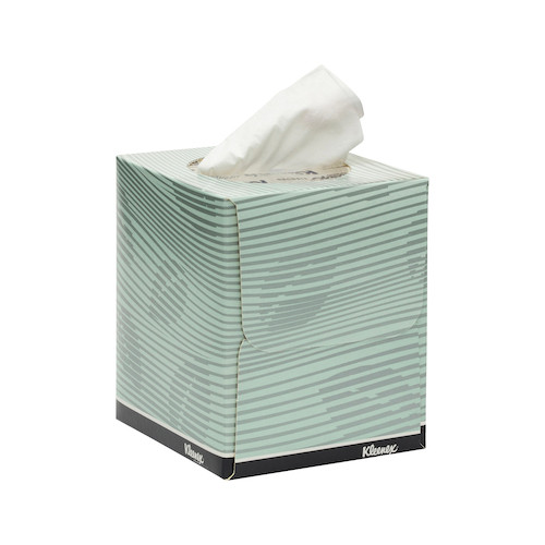 Kleenex 4721 Facial Tissue Cube 24 packs x 90 tissues | Kaplan