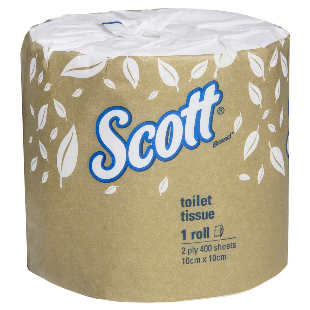 KLEENEX® Toilet Tissue (4735), 2 Ply Toilet Paper, 48 Toilet Rolls / Case,  400 Sheets / Roll (19,200 Sheets)