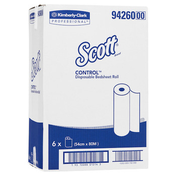 Scott Control Disposable Bedsheet Roll 6 Rolls (94260)
Kimberly Clark Professional Scott Control Disposable Bedsheet Roll 6 Rolls (94260)
Kimberly Clark Professional