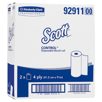 Scott Control Disposable Bench Roll 2 Rolls (92911) Scott Control Disposable Bench Roll 2 Rolls (92911)