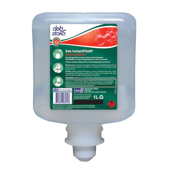 Deb Instant Foam Hand Sanitiser 6 Cartridges x 1L (IFS1L) Deb Instant Foam Hand Sanitiser 6 Cartridges x 1L (IFS1L)