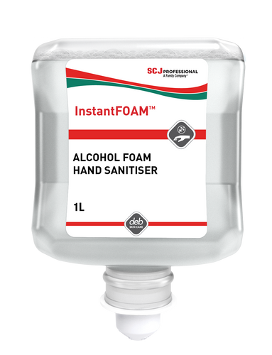 Deb Instant Foam Complete Hand Sanitiser 6 Cartridges x 1L (IFC1L)