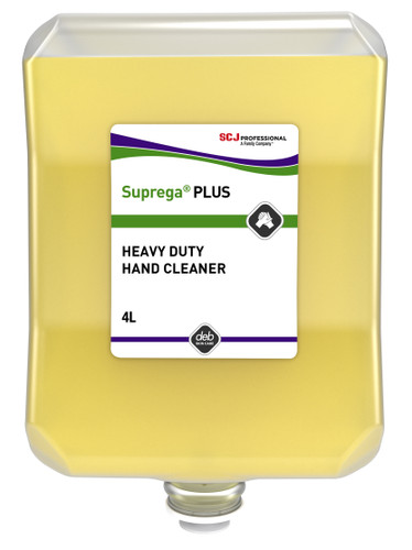 SUPREGA PLUS Heavy Duty Hand Cleaner Yellow 4 X 4 LT (DEB5000)