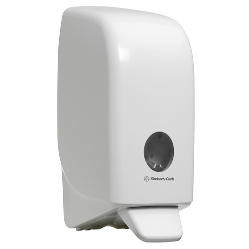 Kimberly Clark Aquarius 69480 White Hand Wash Dispenser, soap dispenser, ABS plastic, lockable.
