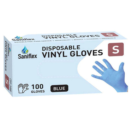 Vinyl Powder Free Gloves - Clear Small 1000/ctn