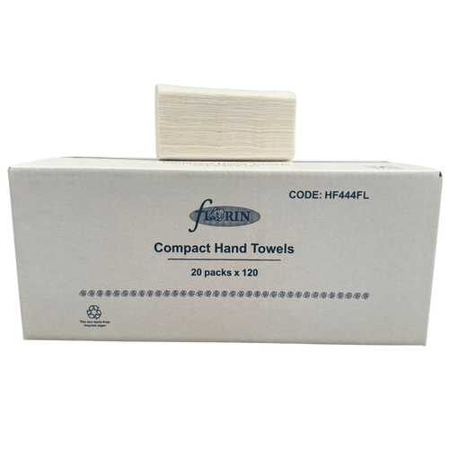 Florin Compact Hand Towel 1Ply 24 Packs x 90 Towels (HT444F)
