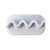 White waffle dispenser key by Kimberly Clark, for Tork and Kimberly Clark products, speckled finish.