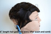 Mens Toupee M110 Super Fine Welded Lace mens hairpiece In Stock