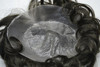 Mens Toupee M111 8"x10" Thinnest Skin Base Hairpiece Disposable ( Durability Approx 1 month)