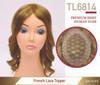 Premium Human Hair Top French Lace Hair pieces