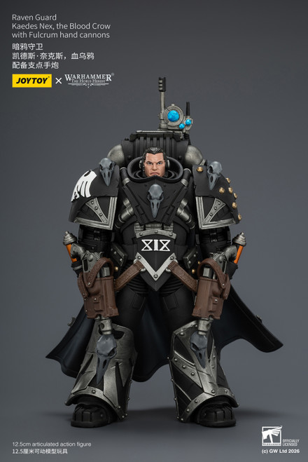 Raven Guard Kaedes Nex, the Blood Crow with Fulcrum hand cannons