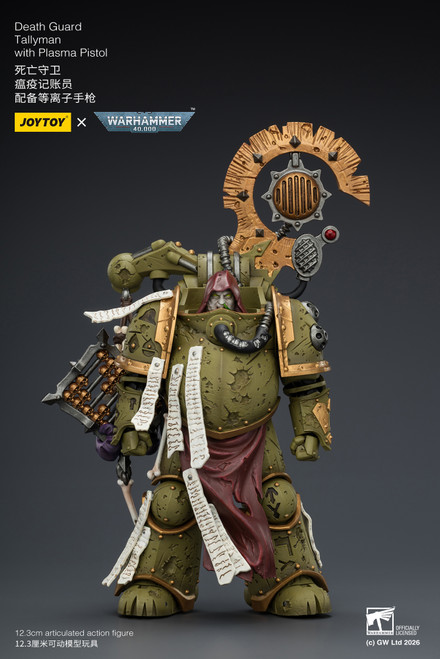 Death Guard Tallyman with Plasma Pistol